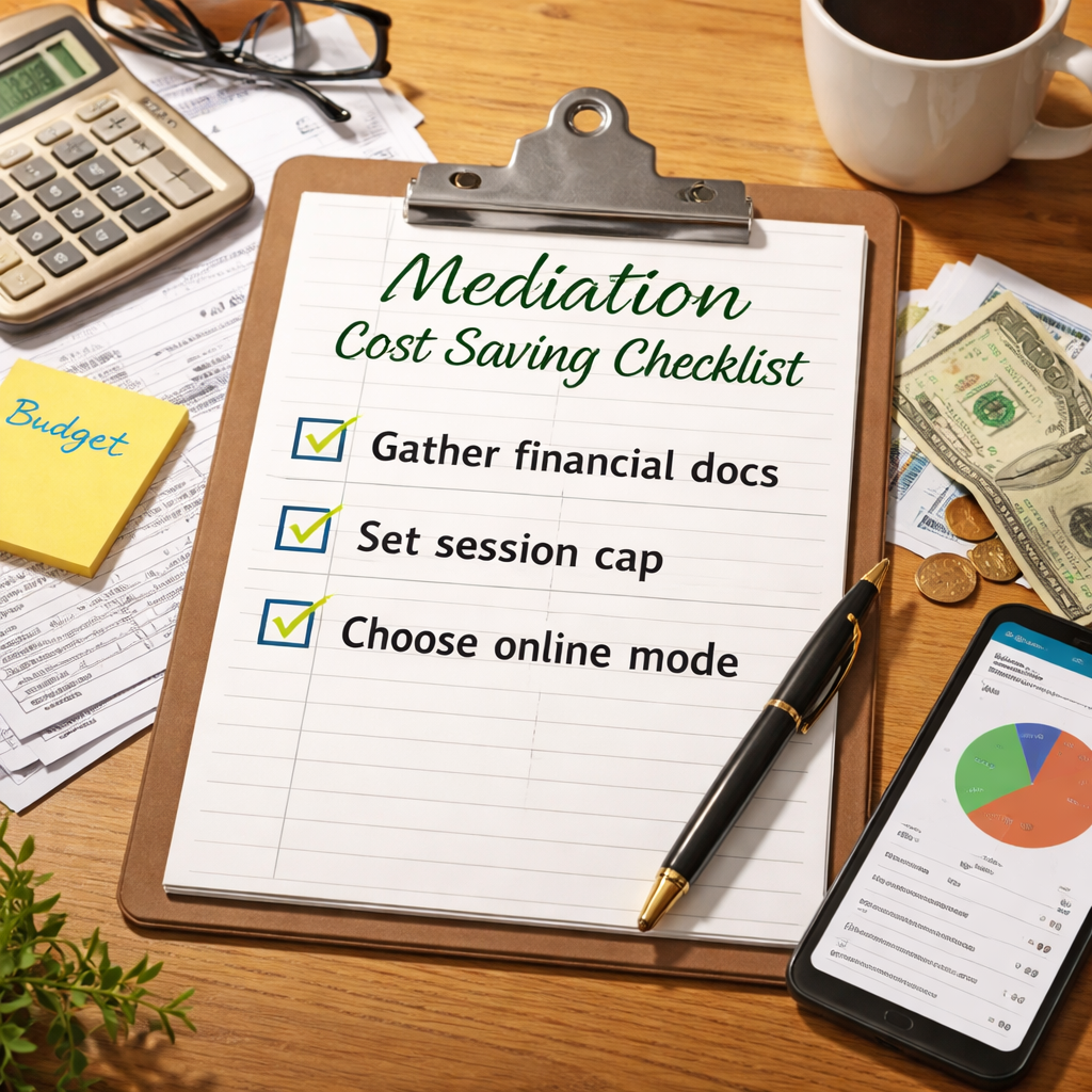 mediation cost saving checklist