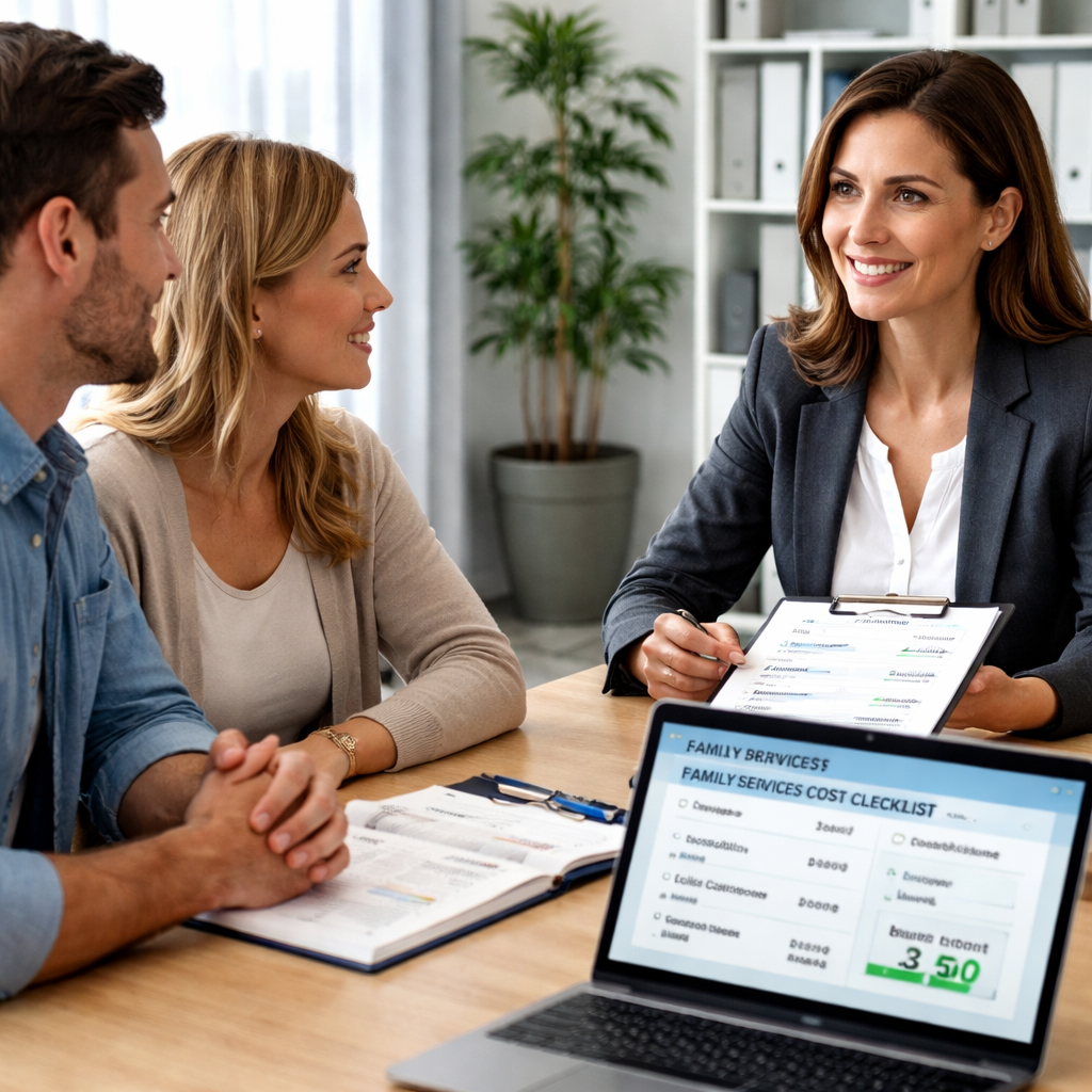 choosing a family lawyer based on budget and services.