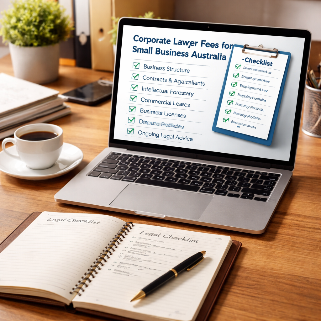 Corporate Lawyer Fees for Small Business Australia Guide 2026