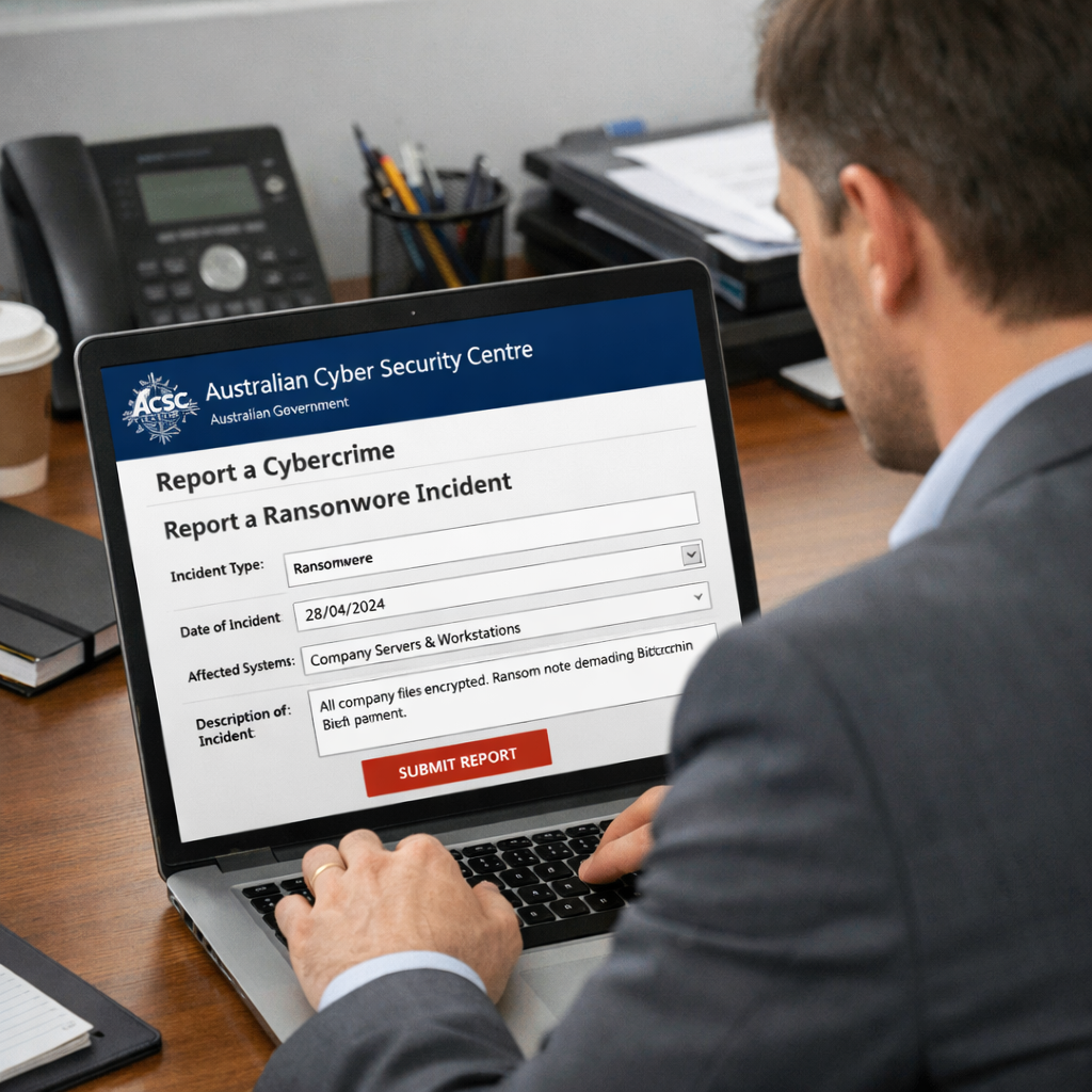 Legal steps after ransomware attack australia 2026