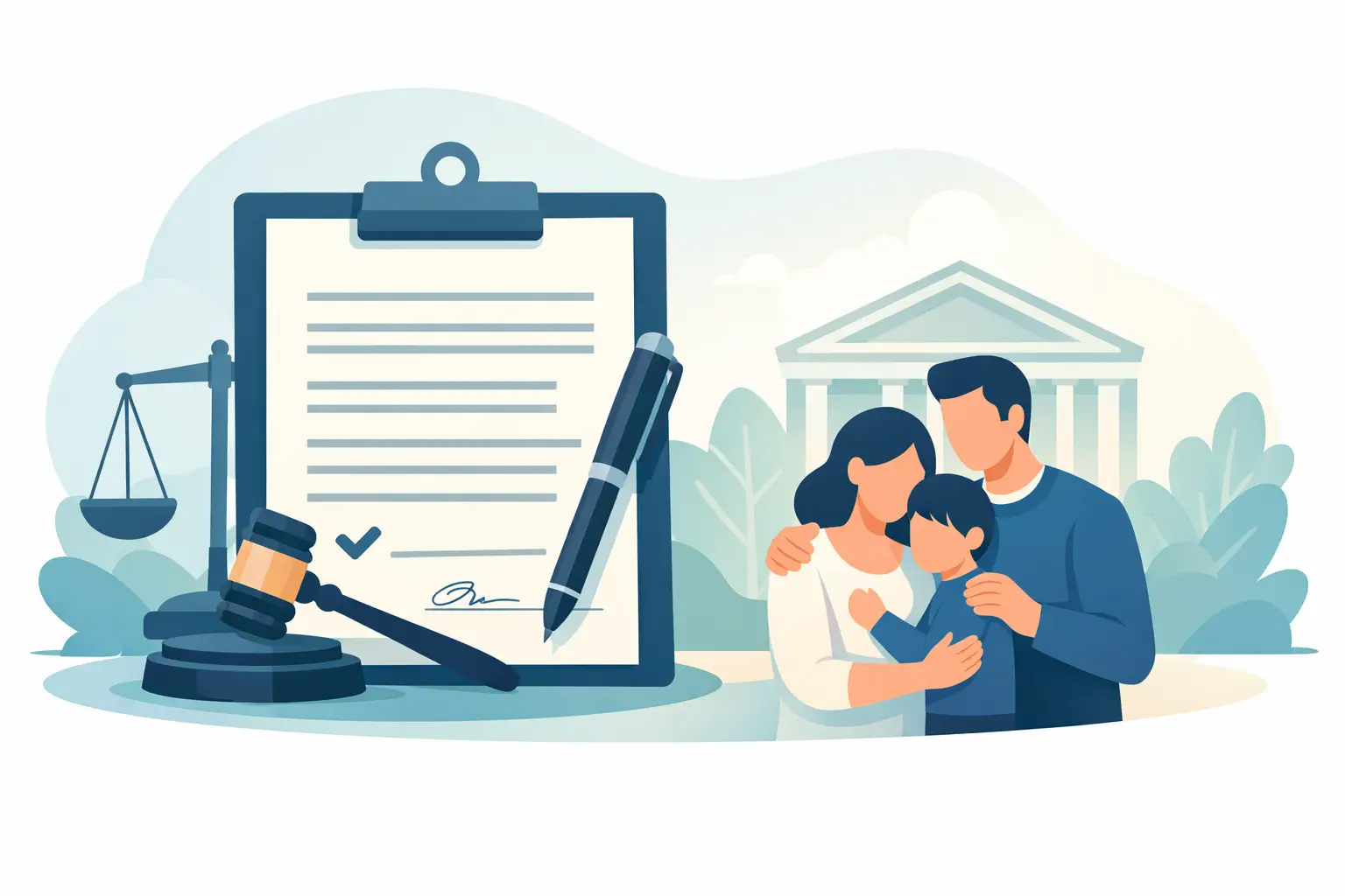Example affidavit for family court